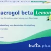 Macrogol Beta Lemon Plv.Z.Her.E.Lsg.Z.Einnehmen 20 Stück