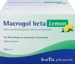 Macrogol Beta Lemon Plv.Z.Her.E.Lsg.Z.Einnehmen 50 Stück