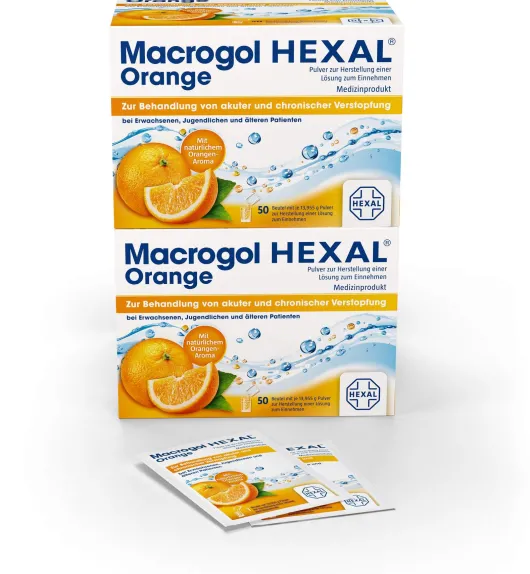 Macrogol Hexal Orange 100 Beutel