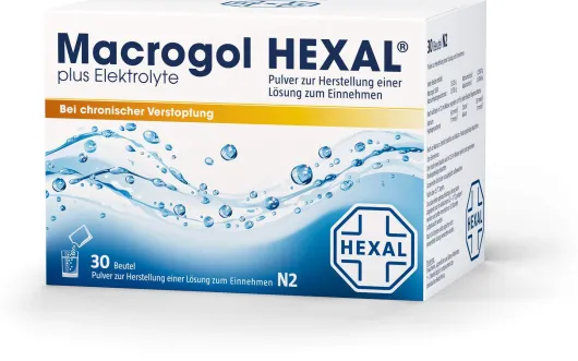 Macrogol Hexal Plus Elektrolyte 30 Beutel