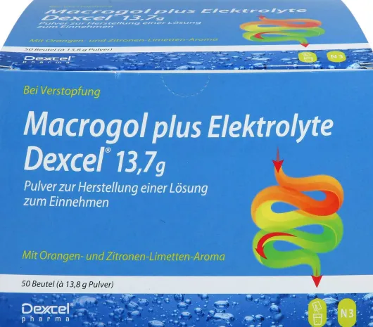 Macrogol Plus Elektrolyte Dexcel 13,7 G Ple 50 Beu