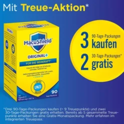 Macushield Original+ 90-Tage Weichkapseln
