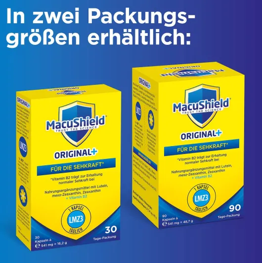 Macushield Original+ 90-Tage Weichkapseln