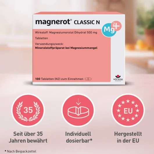 Magnerot Classic N 200 Tabletten