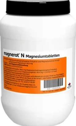 Magnerot N Magnesiumtabletten 1000 Tabletten