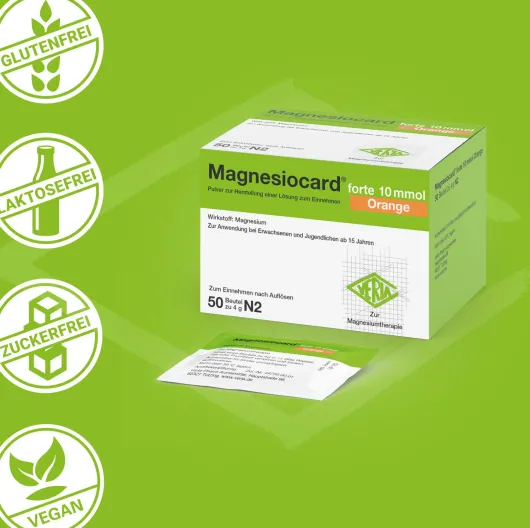 Magnesiocard Forte 10 Mmol Orange 100 Beutel
