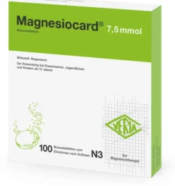 Magnesiocard 7,5 Mmol 100 Brausetabletten
