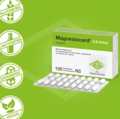 Magnesiocard 2,5 Mmol 100 Filmtabletten