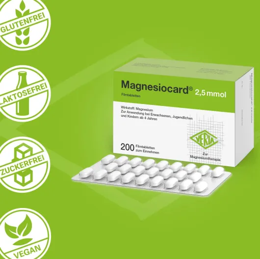 Magnesiocard 2,5 Mmol 200 Filmtabletten
