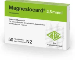 Magnesiocard 2,5 Mmol 50 Filmtabletten