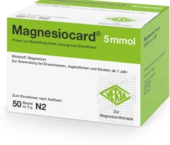 Magnesiocard 5 Mmol Pulver 50 Beutel