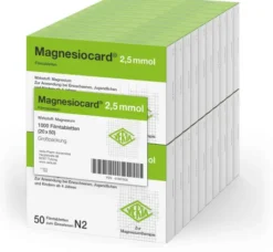 Magnesiocard 2,5 Mmol 20 X 50 Filmtabletten