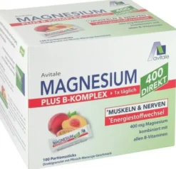 Magnesium 400+ B-Komplex 100 Portionssticks