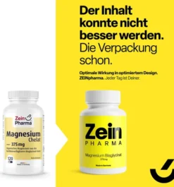 Magnesium Chelat Hoch Bioverfügbar 120 Kapseln