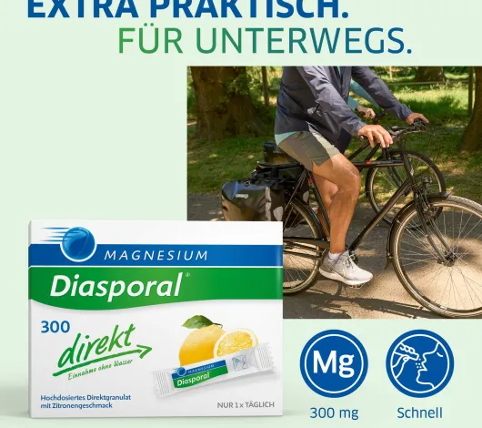 Magnesium Diasporal 300 direkt 50 Sticks Granulat