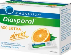 Magnesium Diasporal 400 Extra 20 Direkt Granulat Sticks