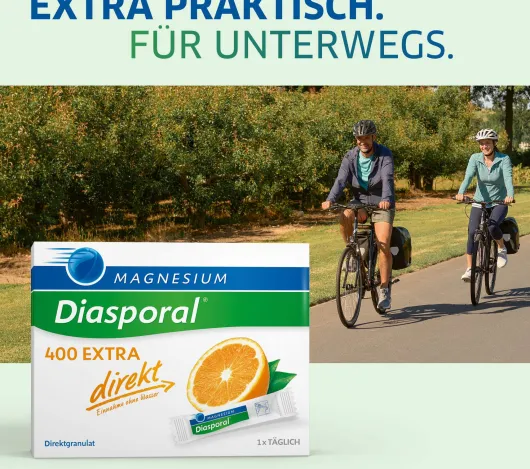 Magnesium Diasporal 400 Extra 100 Direkt Granulat Sticks