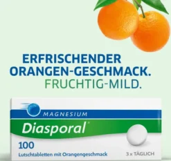 Magnesium Diasporal 100 100 Lutschtabletten