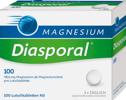 Magnesium Diasporal 100 100 Lutschtabletten