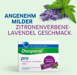 Magnesium Diasporal pro Einschlafen und erholen Direktgranulat 30 Sticks
