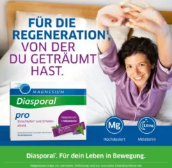 Magnesium Diasporal pro Einschlafen und erholen Direktgranulat 30 Sticks