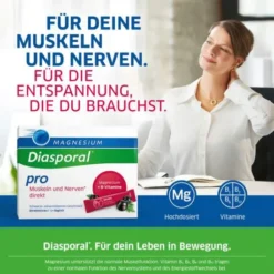 Magnesium Diasporal Pro Muskeln und Nerven direk Direktgranulat 90 Sticks