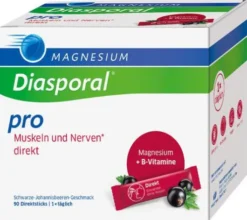 Magnesium Diasporal Pro Muskeln und Nerven direk Direktgranulat 90 Sticks