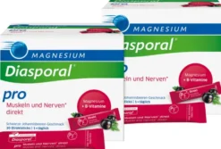 Magnesium Diasporal Pro Muskeln und Nerven direkt Direktgranulat 2 x 30 Sticks