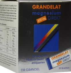 Magnesium Direkt 400 mg Grandelat Pulver 20 Briefchen