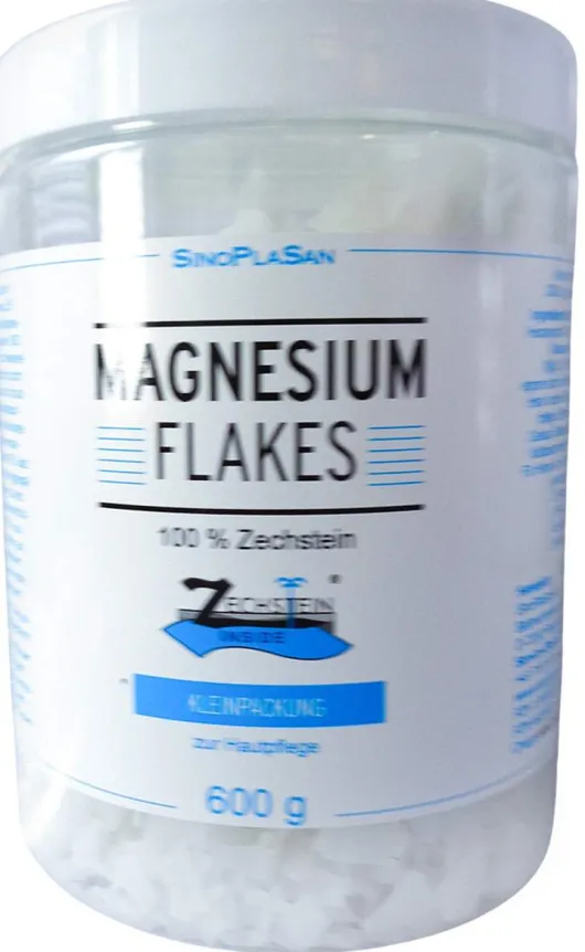 Magnesium Flakes 100% Zechstein Bad 600 G