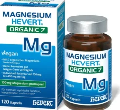 Magnesium Hevert Organic 7 120 Kapseln