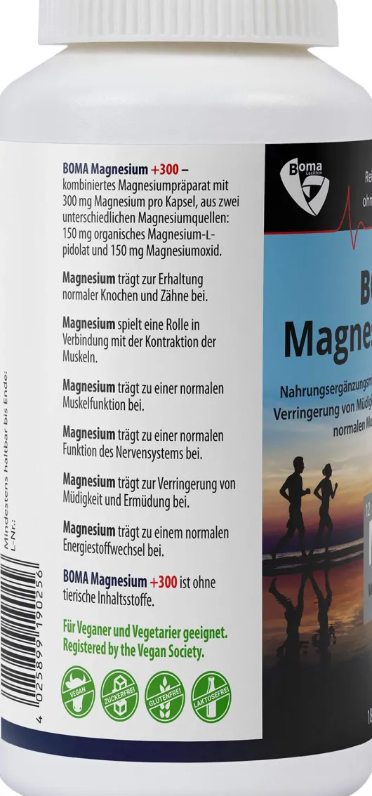 Magnesium +300 180 Kapseln