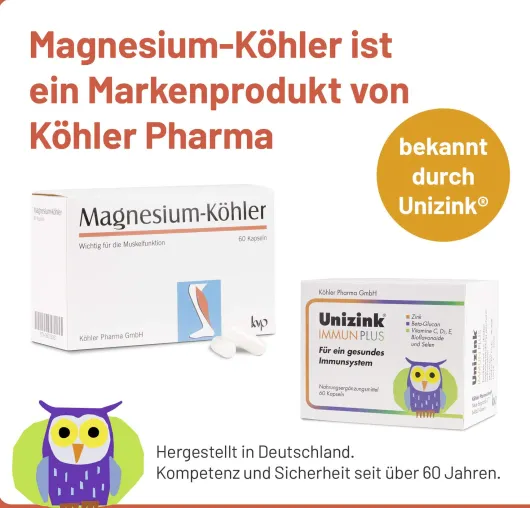 Magnesium Köhler 60 Kapseln