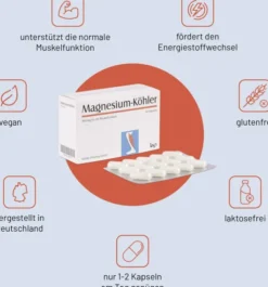 Magnesium Köhler 60 Kapseln
