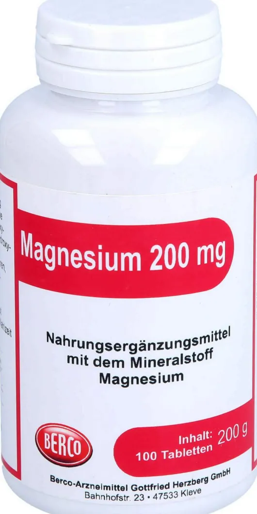 Magnesium 200 mg Berco 100 Tabletten