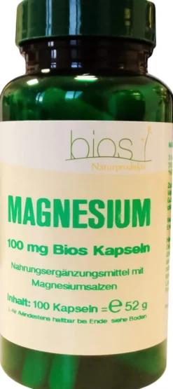 Magnesium 100 mg Bios Kapseln