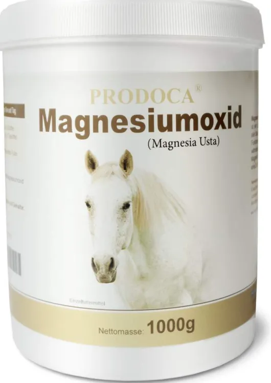 Magnesiumoxid Pulver vet. 1 KG