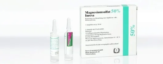 Magnesiumsulfat 50% Inresa 10 X 10 ml Infusionslösungskonzentrat