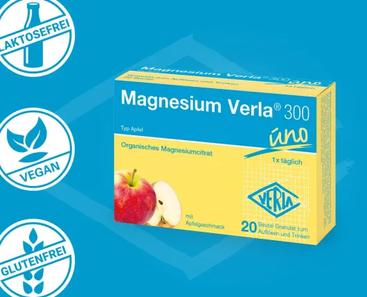Magnesium Verla 300 Apfel 20 Granulat