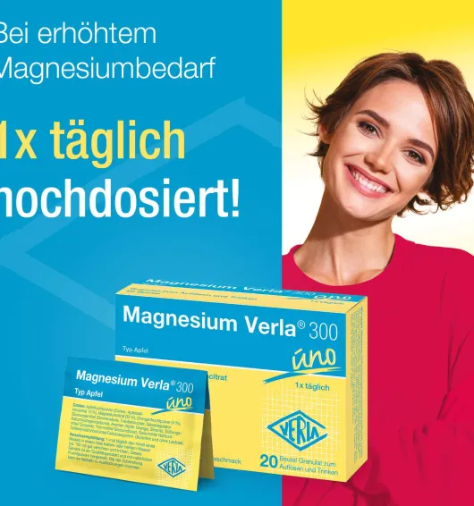 Magnesium Verla 300 Apfel 20 Granulat