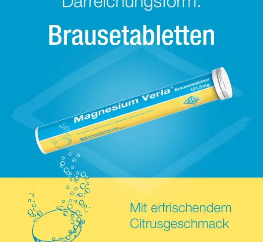 Magnesium Verla Brausetabletten 50 Stück