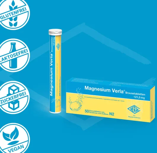 Magnesium Verla Brausetabletten 50 Stück