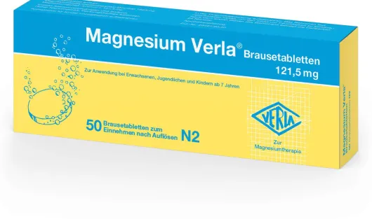 Magnesium Verla Brausetabletten 50 Stück