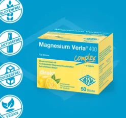 Magnesium Verla 400 Complex Direkt Granulat 50 Stück
