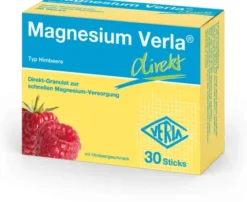 Magnesium Verla Direkt Himbeere 30 Granulatbeutel