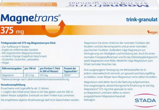 Magnetrans 400 mg Trink-Granulat 50 Sticks