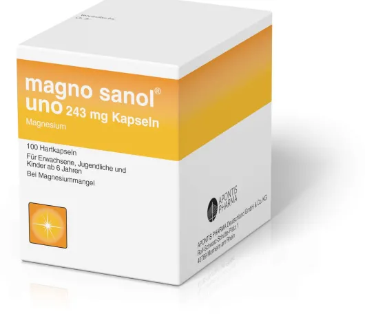 Magno Sanol Uno 243 mg 100 Kapseln