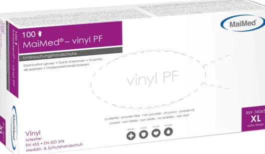 Maimed Vinyl Pf Unt.Handsch.Unsteril Gr.Xl