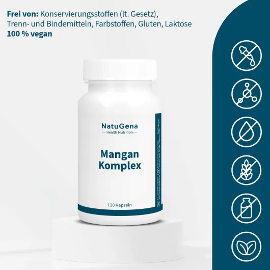 Mangan-Komplex 120 Kapseln