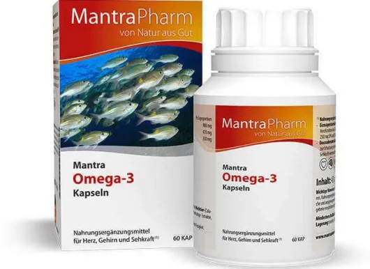 Mantra Fischöl Omega-3 60 Kapseln